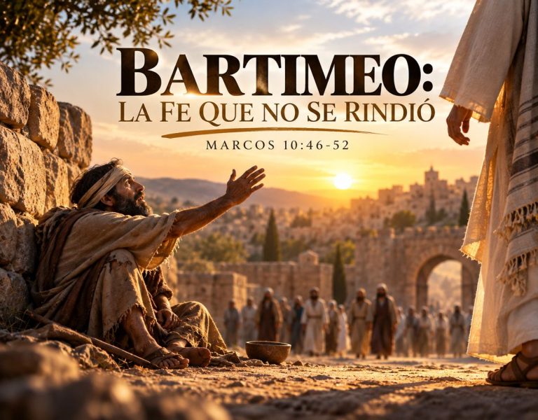 Bartimeo: la fe que no se rindió